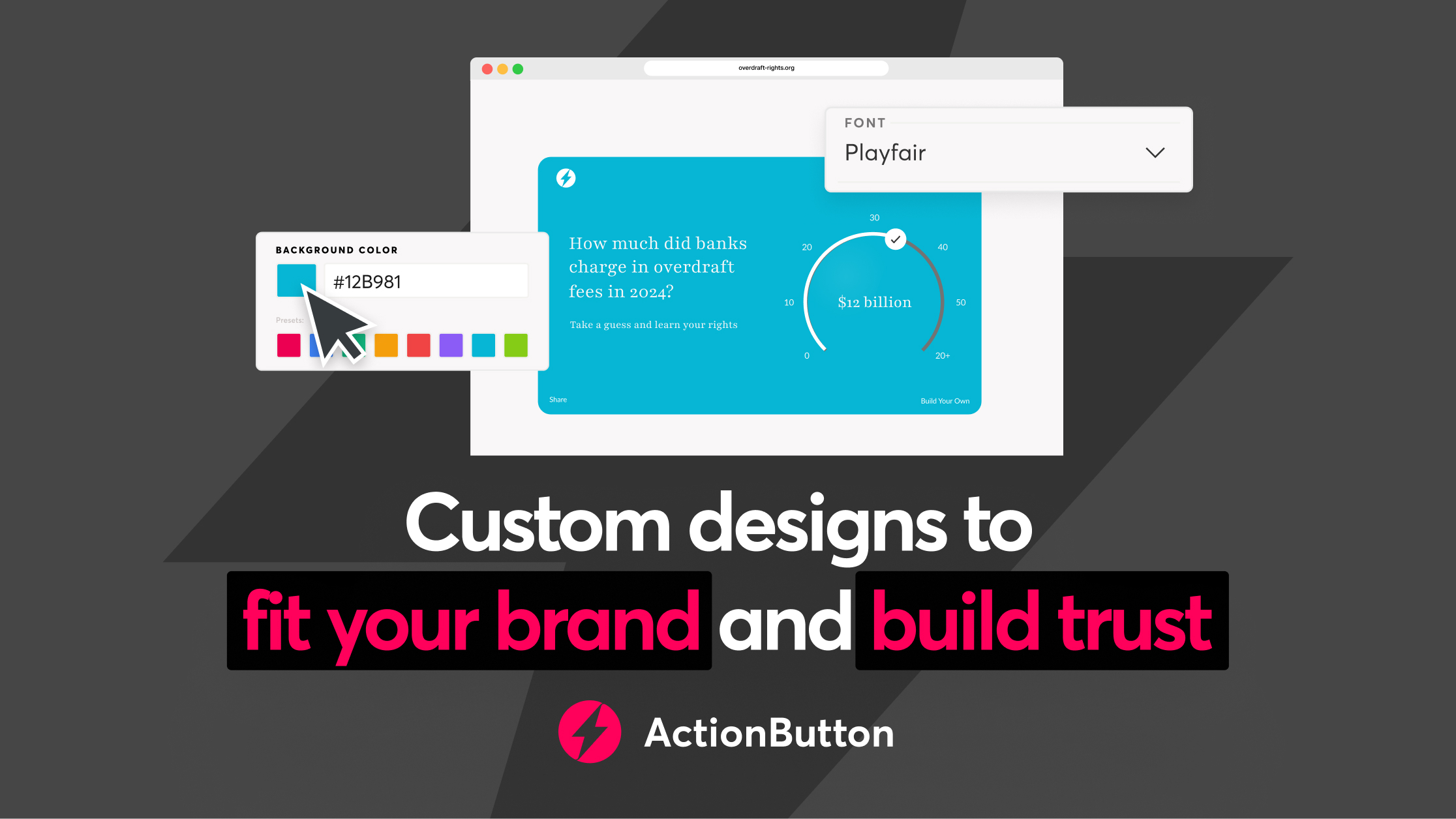 Take full control of your button’s design