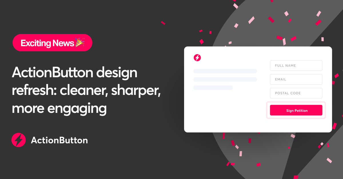 ActionButton design refresh: cleaner, sharper, more engaging